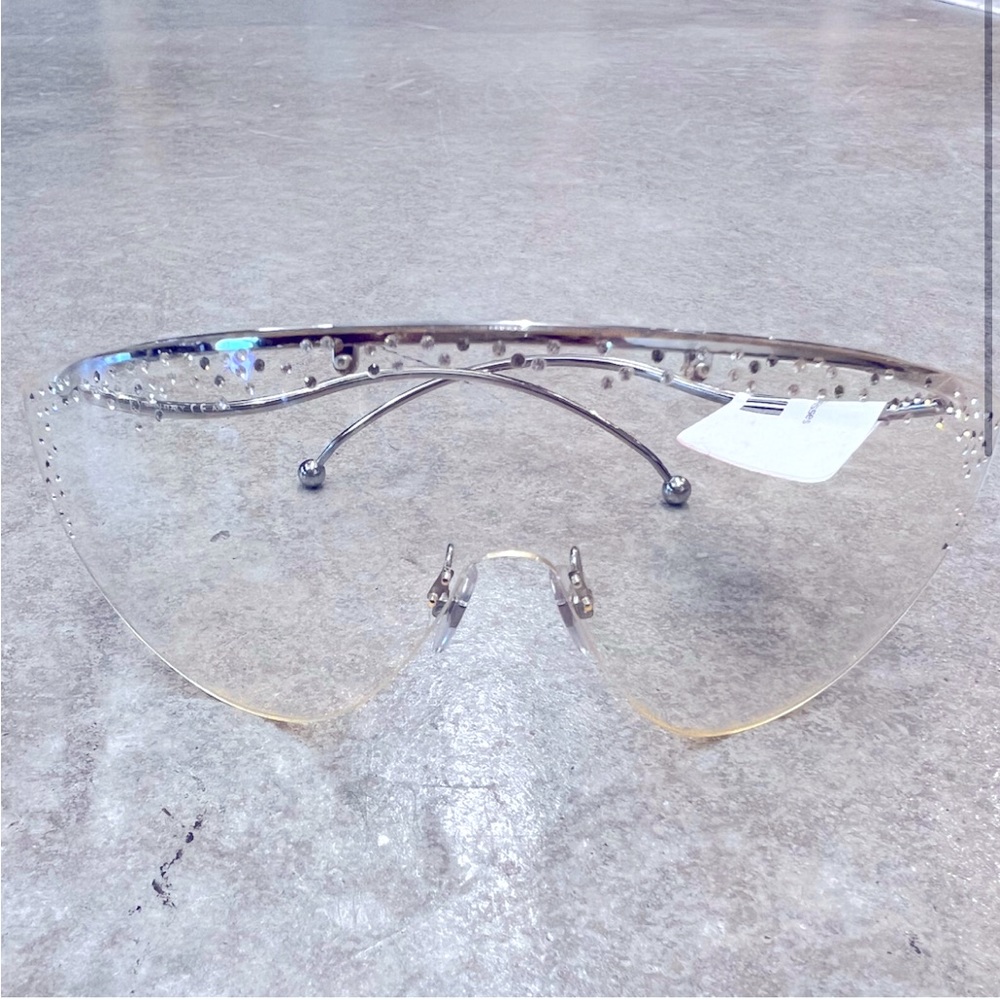 Authentic Givenchy Shield Crystal Glasses